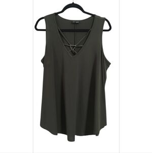 Urban Episode Olive Green Tank Top